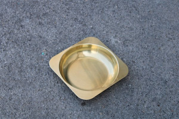 Italian Solid Brass Bowl, 1970s-EH-675730