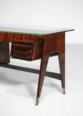 Italian Solid Wood Sideboard or Console by Vittorio Dassi, 1960s-YU-1312256