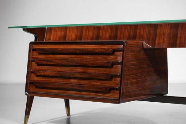 Italian Solid Wood Sideboard or Console by Vittorio Dassi, 1960s-YU-1312256