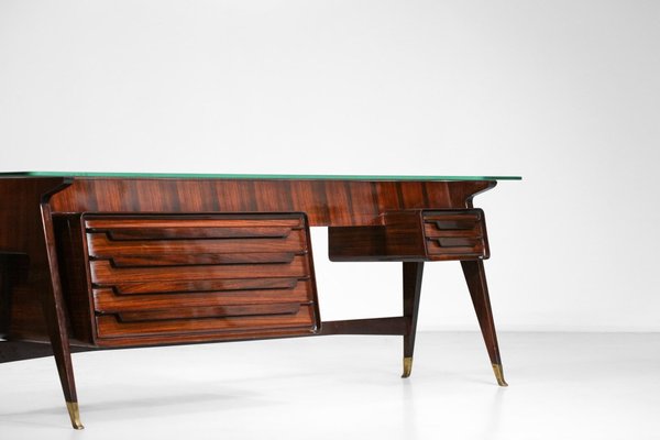 Italian Solid Wood Sideboard or Console by Vittorio Dassi, 1960s-YU-1312256