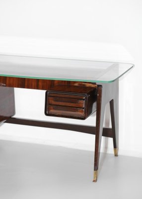 Italian Solid Wood Sideboard or Console by Vittorio Dassi, 1960s-YU-1312256