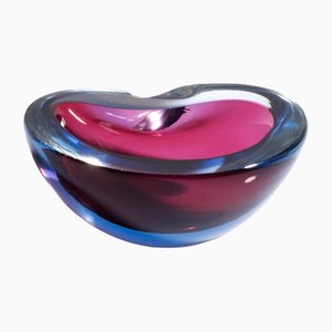 Italian Sommerso Murano Glass Bowl by Flavio Poli for Seguso-LBS-1155733