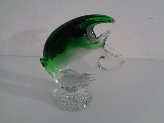 Italian Sommerso Murano Glass Fish, 1970s-RDW-702780