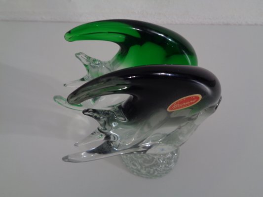 Italian Sommerso Murano Glass Fish, 1970s-RDW-702780