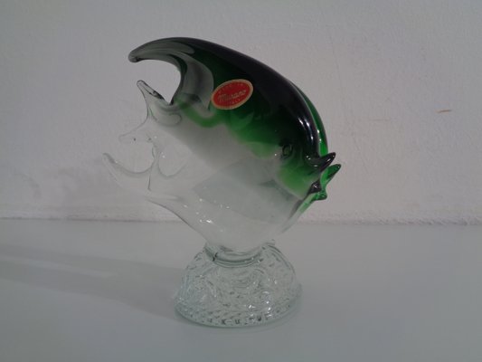 Italian Sommerso Murano Glass Fish, 1970s-RDW-702780