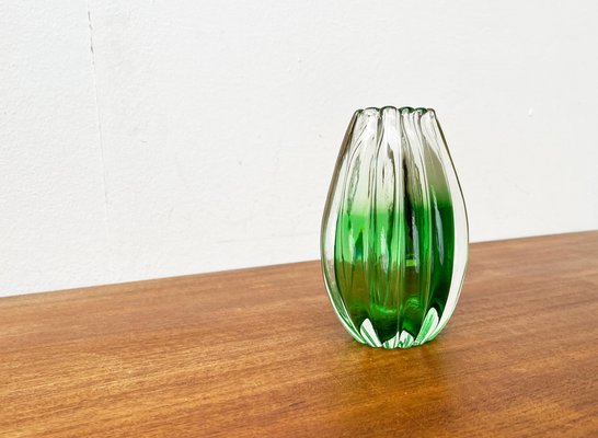 Italian Sommerso Murano Glass Vase attributed to Barovier & Toso, 1970s-UAH-1716529