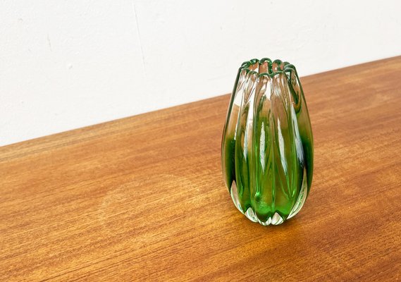 Italian Sommerso Murano Glass Vase attributed to Barovier & Toso, 1970s-UAH-1716529