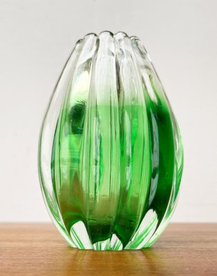 Italian Sommerso Murano Glass Vase attributed to Barovier & Toso, 1970s-UAH-1716529