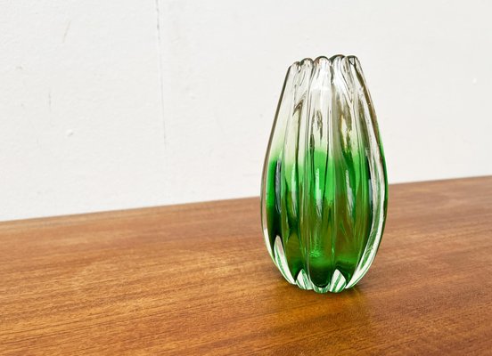 Italian Sommerso Murano Glass Vase attributed to Barovier & Toso, 1970s-UAH-1716529