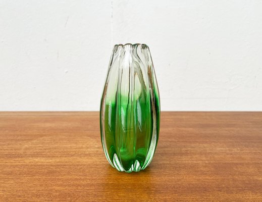 Italian Sommerso Murano Glass Vase attributed to Barovier & Toso, 1970s-UAH-1716529