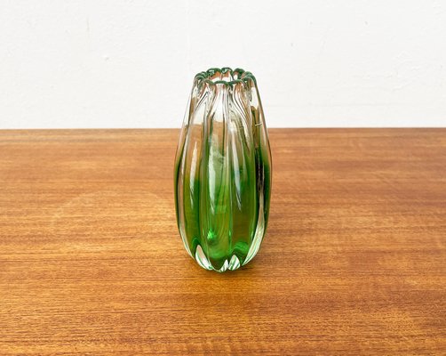 Italian Sommerso Murano Glass Vase attributed to Barovier & Toso, 1970s-UAH-1716529