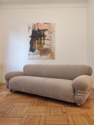 Italian Space Age 3-Seater Sofa, 1970s-ILR-1786743