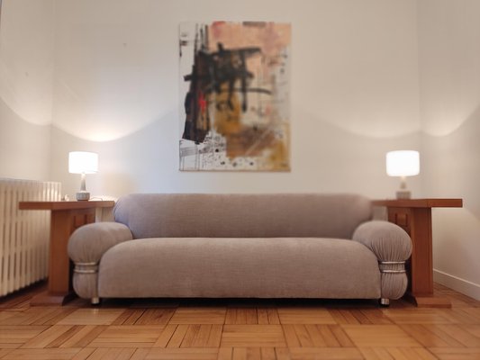 Italian Space Age 3-Seater Sofa, 1970s-ILR-1786743