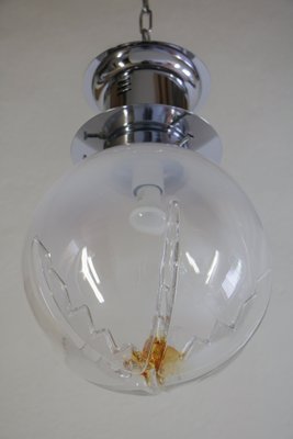 Italian Space Age Ceiling Lamp by Mazzega, 1970s-MTX-959997