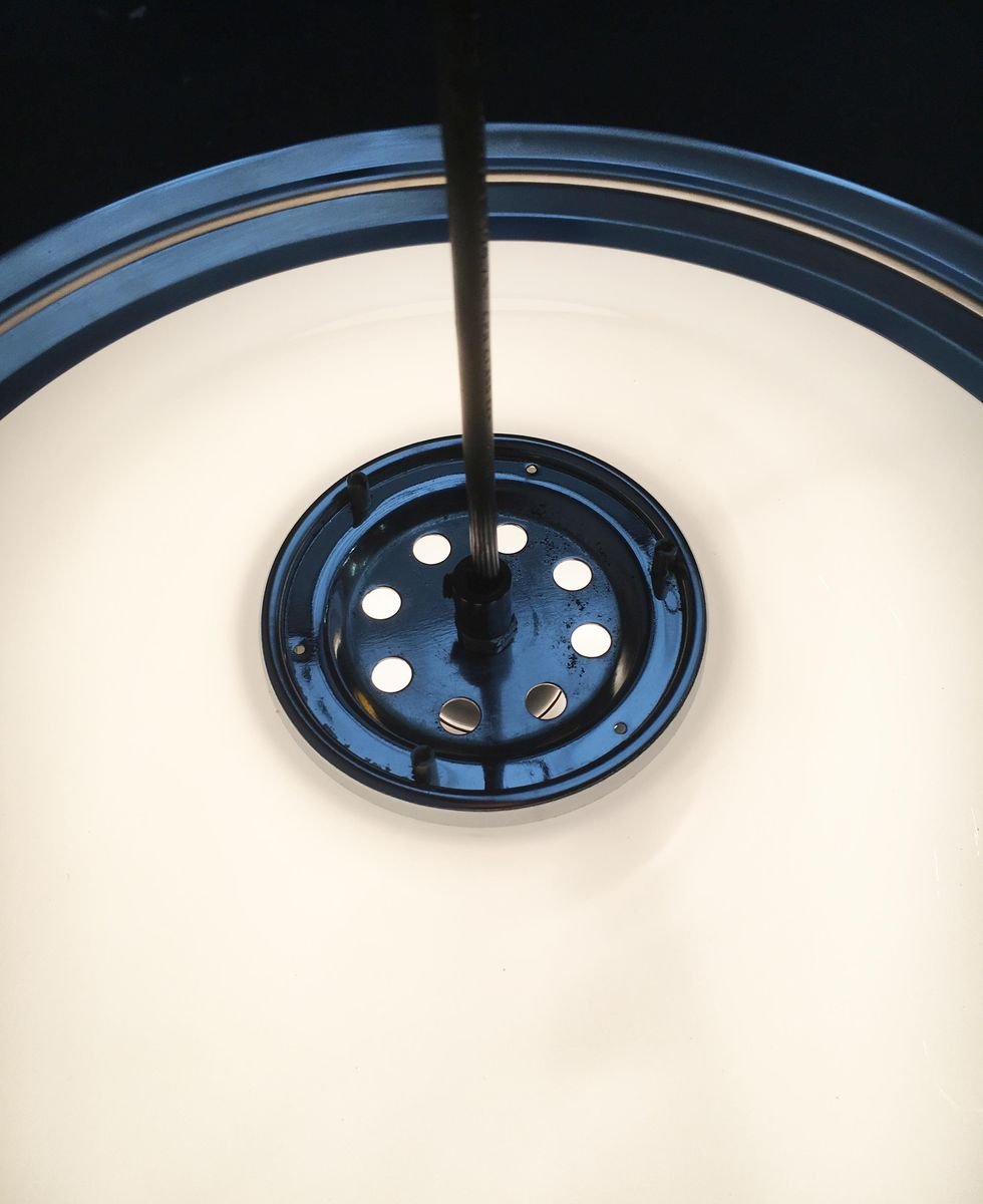 Italian Space Age Elpis Pendant Lamp from Harveiluce / Guzzini