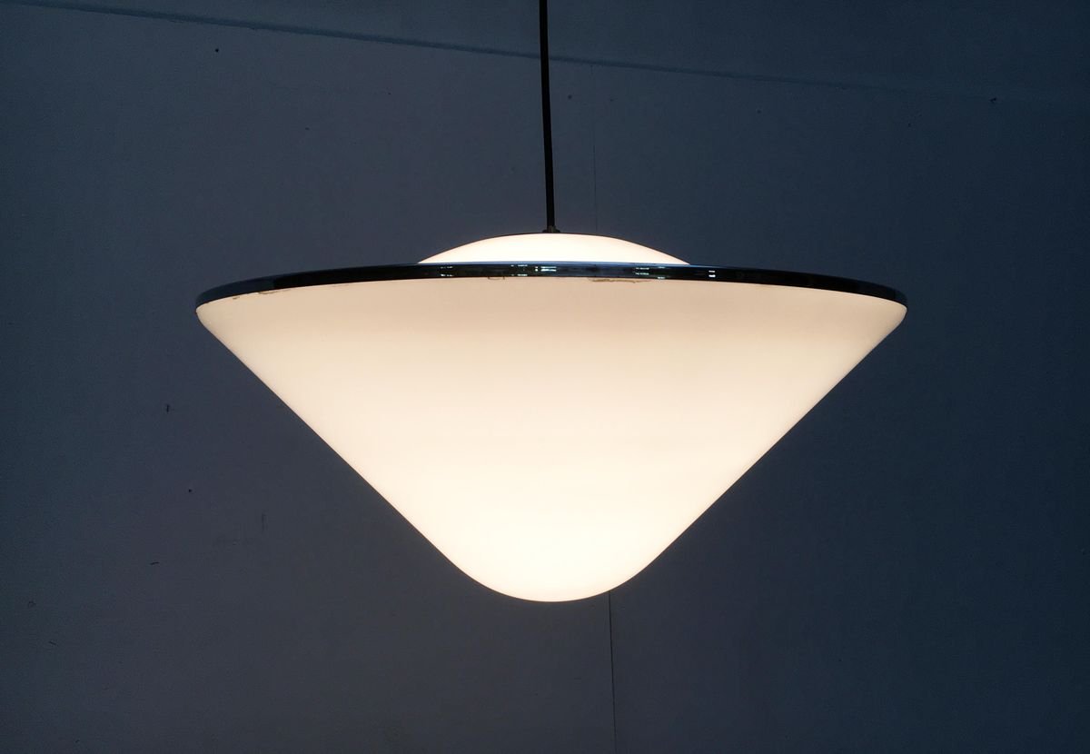 Italian Space Age Elpis Pendant Lamp from Harveiluce / Guzzini