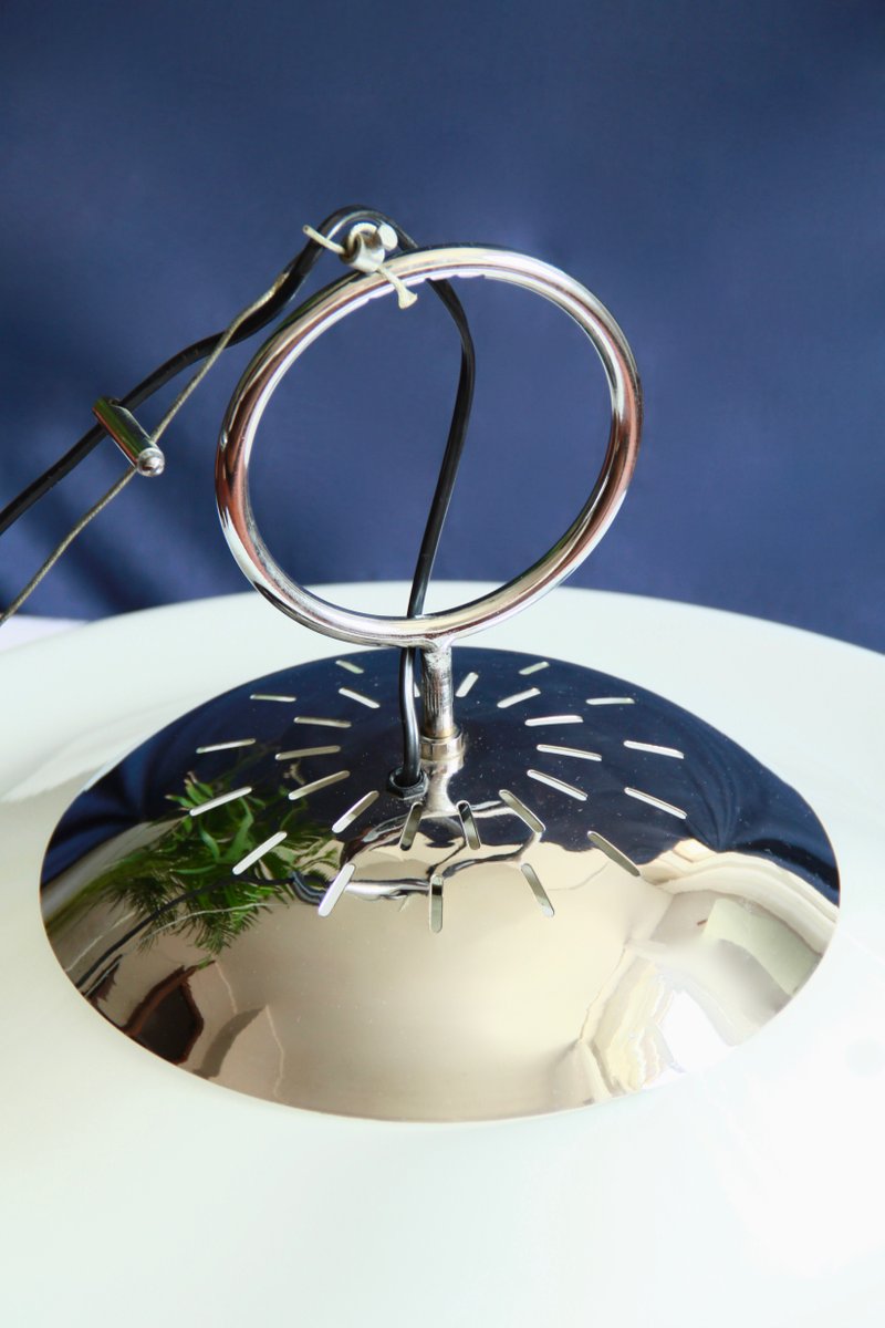 Italian Space Age Free Blown Ceiling Lamp, 1960s