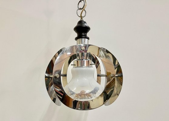 Italian Space Age Glass Ceiling Light from Mazzega, 1970s-ZCY-1375601