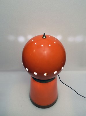 Italian Space Age Plastic & Metal Table Lamp, 1960s-HS-590235