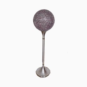 Italian Space Age Spherical Methacrylate Floor Lamp, 1970s-EJE-885090