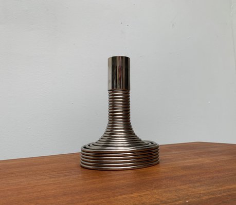 Italian Space Age Spiral Table Lamp by Angelo Mangiarotti for Candle-UAH-900433