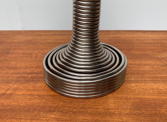 Italian Space Age Spiral Table Lamp by Angelo Mangiarotti for Candle-UAH-900433