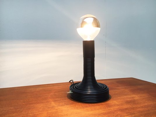 Italian Space Age Spirale Table Lamp by Angelo Mangiarotti for Candle-UAH-849828