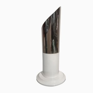 Italian Space Age Steel Table Lamp, 1970s-ERB-698081