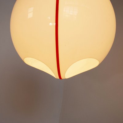 Italian Space Age Style Plastic Suspension Lamp, 1970s-JQO-1219531