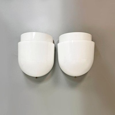 Italian Space Age Wall Lamp, 1970s, Set of 2-GDD-1284755