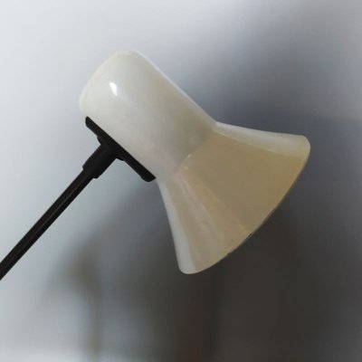 Italian Space Age White Table Lamp from Veneta Lumi, 1970s-QGR-885625