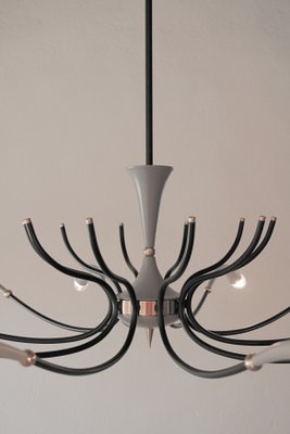 Italian Spider Chandelier in Lumi Milano Style, 1950s-MTX-998243