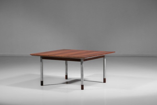 Italian Square Coffee Table in the Style of Finn Juhl-YU-946274