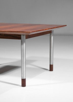 Italian Square Coffee Table in the Style of Finn Juhl-YU-946274