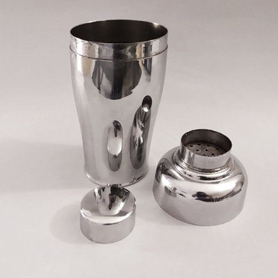 Italian Stainless Steel Alfra Cocktail Shaker by Carlo Alessi, 1960s-QGR-899865