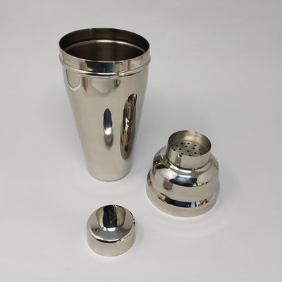 Italian Stainless Steel Cocktail Shaker, 1960s-QGR-844740