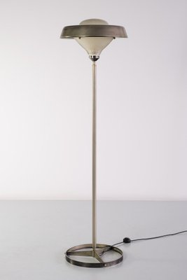 Italian Steel and Glass Talia Floor Lamp by Studio BBPR for Artemide, 1962-FMT-1275162