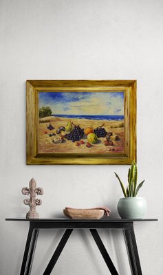 Italian Still Life, 1980s, Oil on Canvas, Framed-VHF-1191284