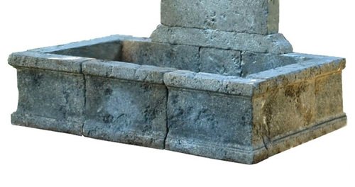 Italian Stone Fountain with Washbasin