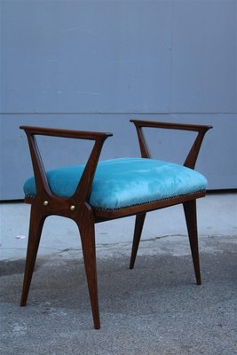 Italian Stools attributed to Carlo De Carli, 1950s, Set of 2-EH-1361440