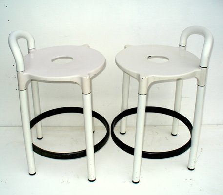 Italian Stools by Anna Castelli Ferrieri for Kartell, 1979, Set of 4-EI-345652