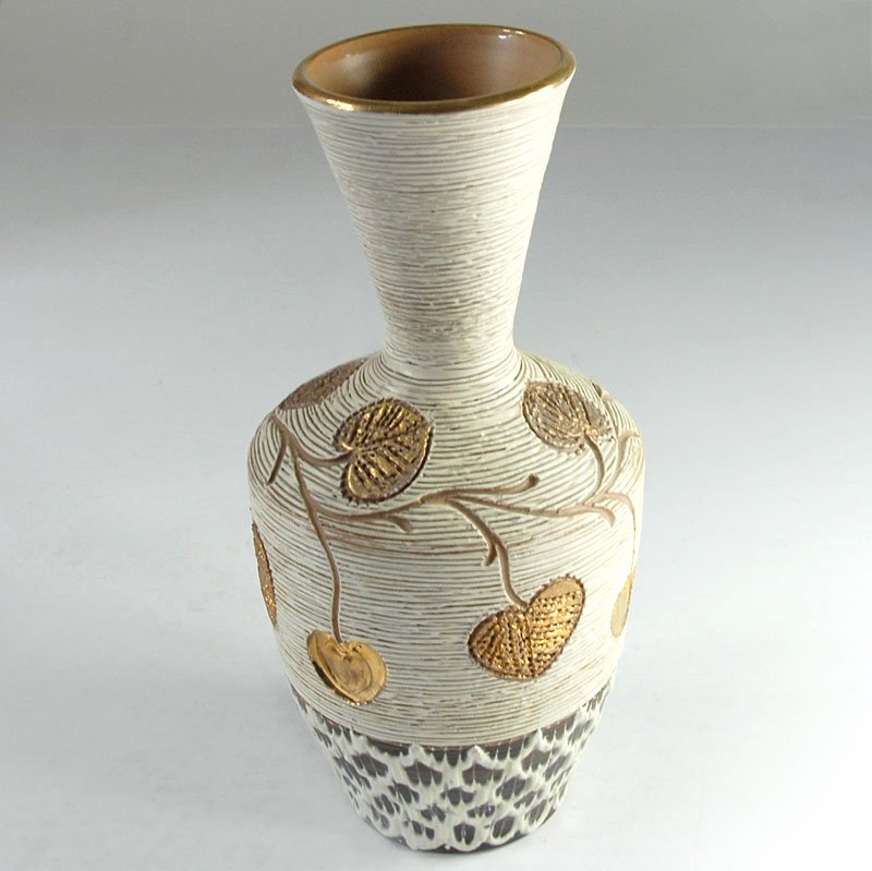 Italian Struffitto Vase from Fratelli Fanciullacci, 1960s