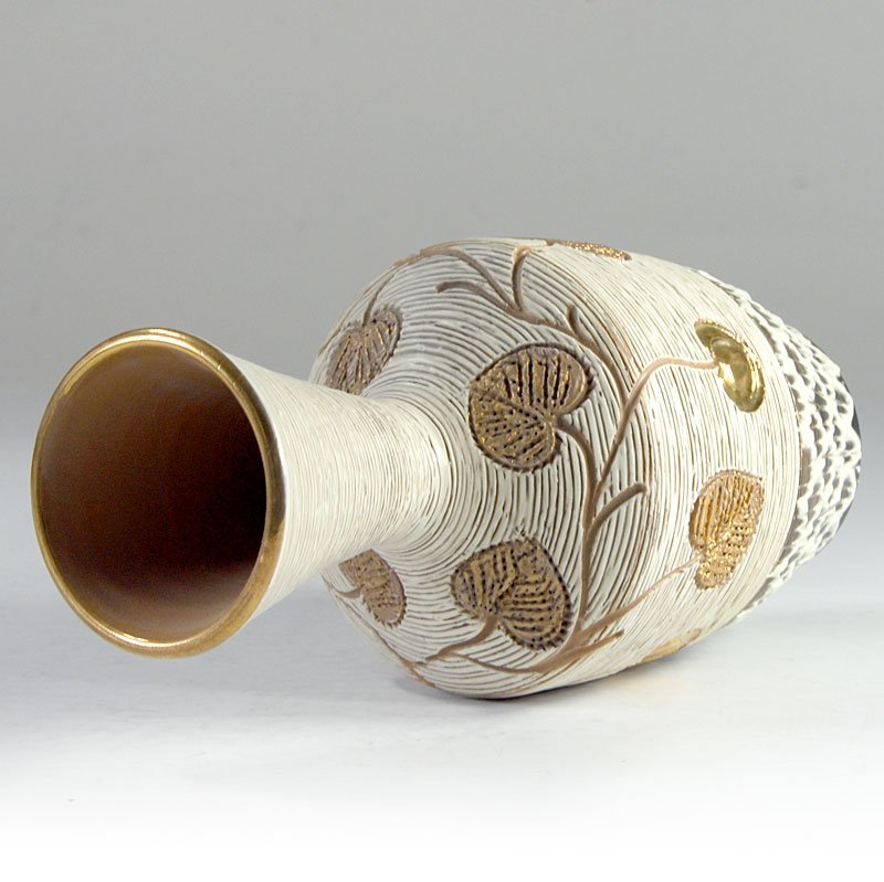 Italian Struffitto Vase from Fratelli Fanciullacci, 1960s