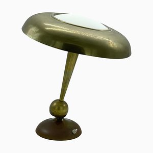 Italian Table Lamp in Brass by Oscar Torlasco for Lumi, 1950s-YUW-1324155