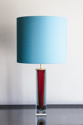 Italian Table Lamp in Murano Glass from Seguso, 1965-MMH-1351048