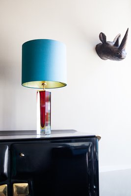 Italian Table Lamp in Murano Glass from Seguso, 1965-MMH-1351048