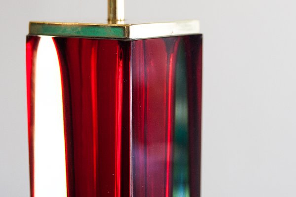 Italian Table Lamp in Murano Glass from Seguso, 1965-MMH-1351048