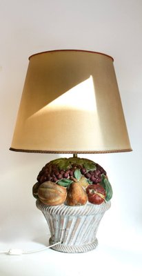 Italian Table Lamp in Porcelain, 1970s-TKI-1764612