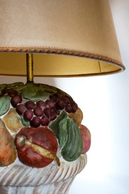 Italian Table Lamp in Porcelain, 1970s-TKI-1764612