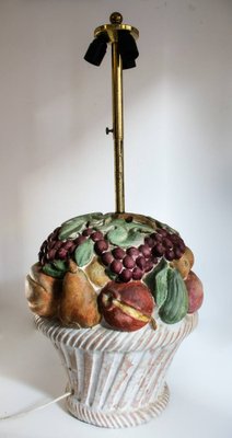 Italian Table Lamp in Porcelain, 1970s-TKI-1764612